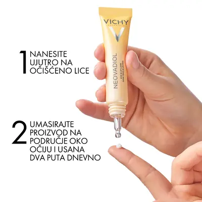 Vichy Neovadiol Meno njega za područje oko očiju i usana 15 ml