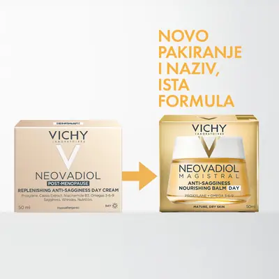 Vichy Neovadiol Magistral hranjivi dnevni balzam, 50 ml