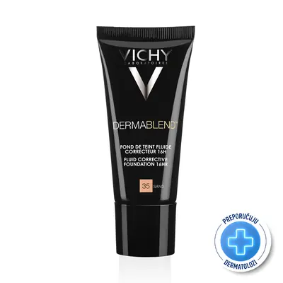 Vichy Dermablend korektivni tekući puder SPF 28, nijansa 35