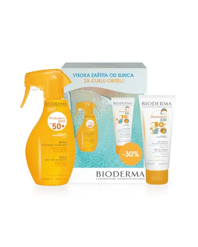 Bioderma Photoderm Max spray SPF50+, 400 ml + Photoderm Kid 50+, 100ml