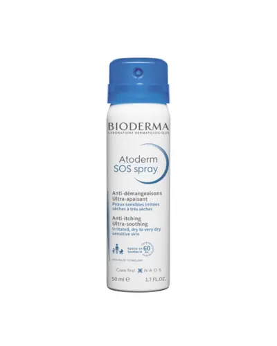 Bioderma Atoderm SOS sprej za kožu protiv svrbeža, 50 ml raspršivač