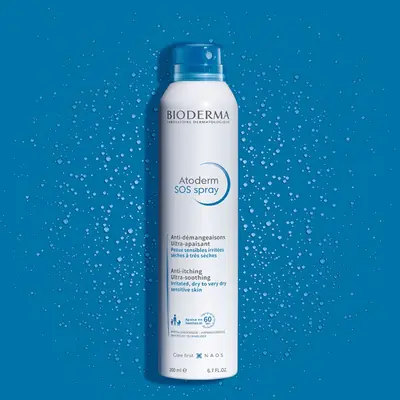 Bioderma Atoderm SOS sprej za kožu protiv svrbeža, 200 ml raspršivač