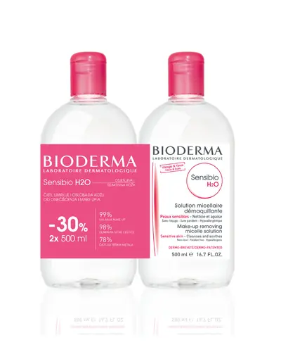 Bioderma Sensibio H2O micelarna otopina, 500 ml -30% na drugi proizvod
