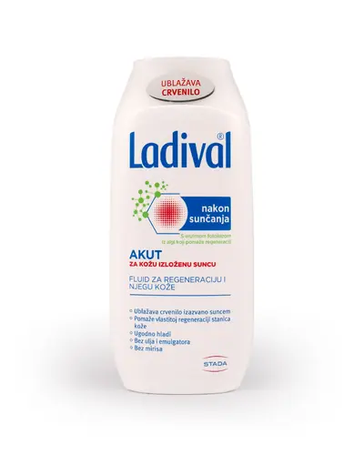 Ladival Akut fluid za regeneraciju i njegu kože nakon sunčanja, 200 ml