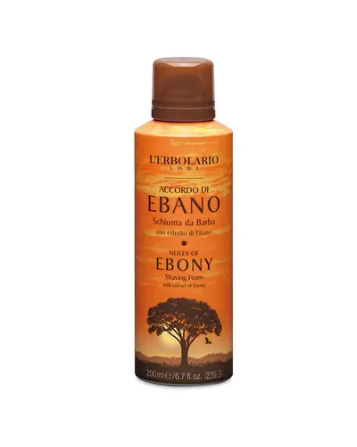 L'Erbolario Accordo di ebano (ebanovina), pjena za brijanje 200 ml