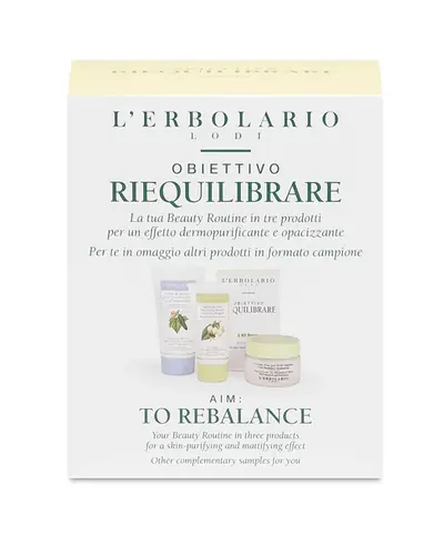 L’Erbolario kit za lice Rebalance