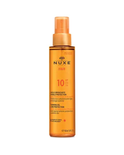 Nuxe ulje za sunčanje i brže tamnjenje za lice i tijelo, SPF 10 150 ml