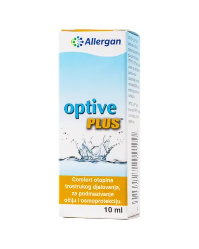 Optive Plus kapi za sindrom suhog oka, 10 ml