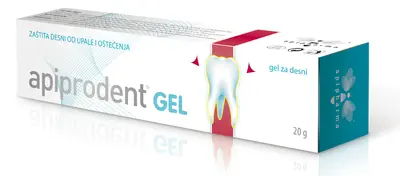 Apiprodent gel za zaštitu desni od upale i oštećenja, 20 g