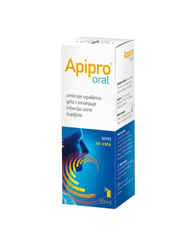 Apipharma Apipro® oral sprej za usta, 20 ml