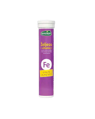 Šumeće tablete sa željezom i vitaminom C
