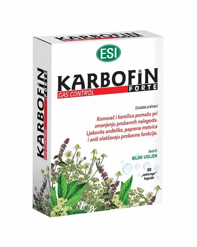 Esi KARBOFIN® FORTE „naturcaps” kapsule, 30 kom