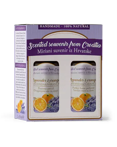 Mirisni suvenir iz Hrvatske Lavanda & Naranča
