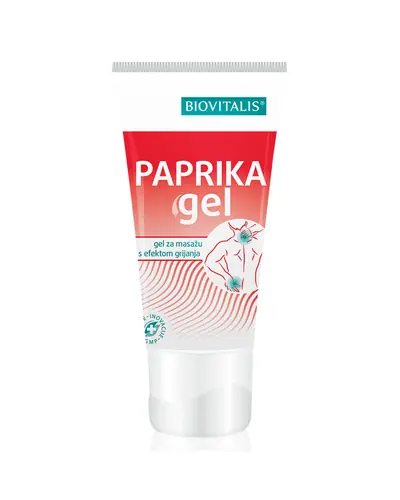 Biovitalis Paprika gel za masažu s efektom grijanja