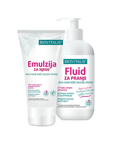 Biovitalis SET 2u1 Emulzija 150 ml i Fluid 250 ml 150 ml/250 ml
