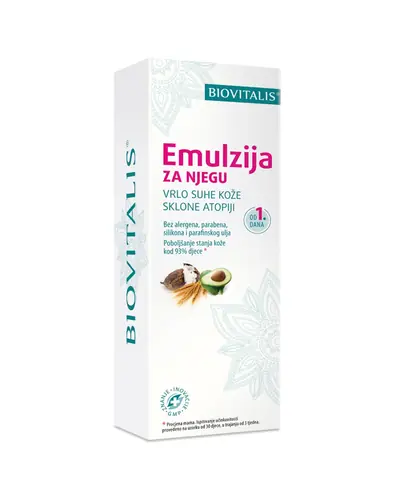 Biovitalis Emulzija za njegu vrlo suhe kože sklone atopiji  150 ml