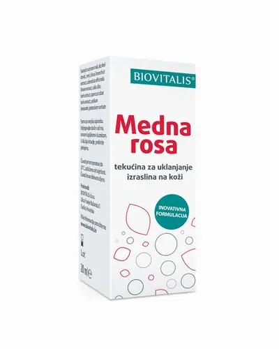 Biovitalis Medna rosa tekućina za uklanjanje izraslina na koži, 20 ml
