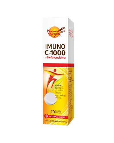 NW Imuno C 1000 s bioflavonoidima, 20 šumećih tableta