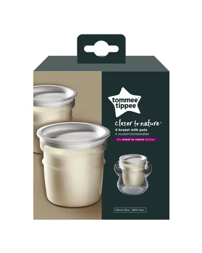 Tommee Tippee posudice za pohranu majčina mlijeka 4x60ml