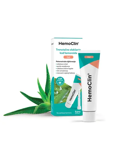HemoClin gel za trenutačno olakšanje kod hemoroida, 37 g