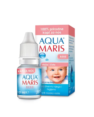 Aqua Maris Bebe kapi za nos, za dnevnu njegu i higijenu,10 ml