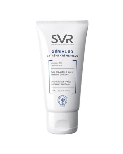SVR Xerial 50 Extreme krema za kurje oči i zadebljalu kožu na stopalima 50 ml