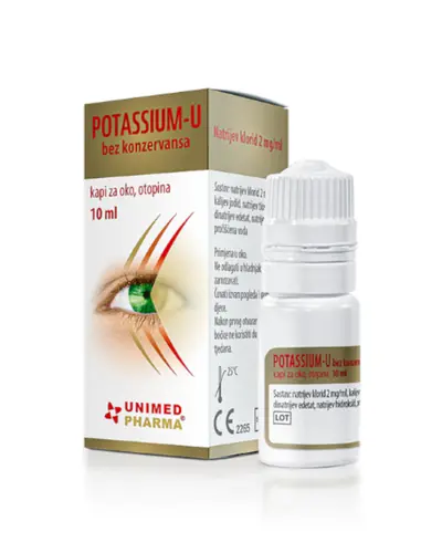 Potassium-U kapi za oči bez konzervansa