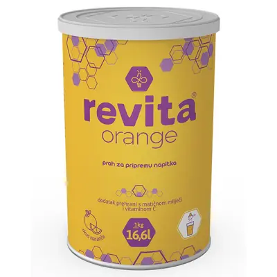 Revita Orange dodatak prehrani sa matičnom mliječi i vitaminom C, 1000g