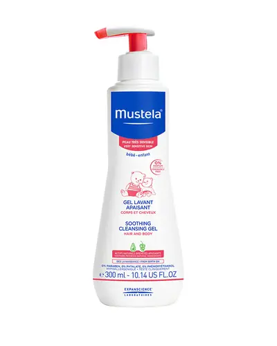 Mustela umirujući gel za pranje, 300 ml