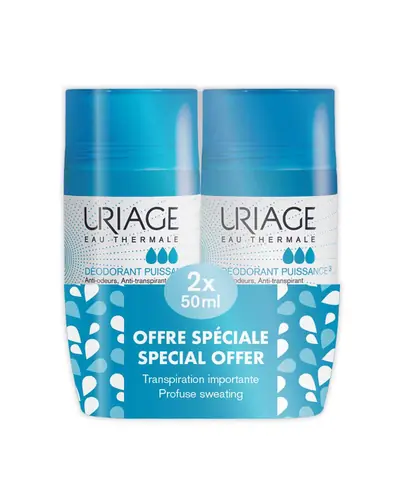 Uriage Duo pakiranje Dodorant 3-activ Roll-on - promotivna cijena