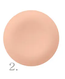 Coverderm puder - osjetljiva/suha koža, br. 2