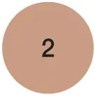 Coverderm Classic kremasta podloga za prekrivanje nesavršenosti, br. 2
