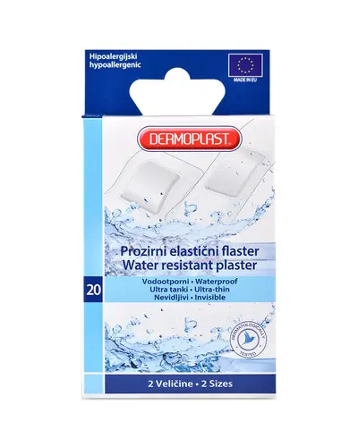 Dermoplast Prozirni elastični flaster 20 flastera