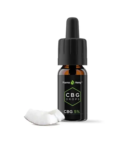 PharmaHemp CBG kapi 5%     10 ml / 0.338 fl.oz. ℮