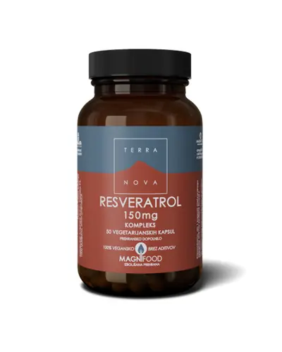 Terranova Resveratrol 150 mg, kompleks