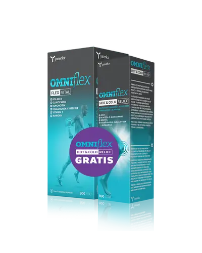 Yasenka Omniflex Flex vital + GRATIS Hot & Cold Relief gel