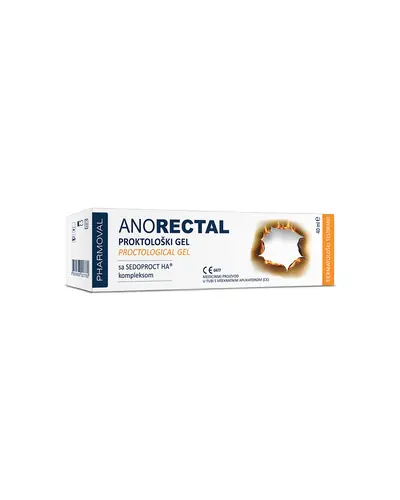 Anorectal proktološki gel u tubi s višekratnim aplikatorom