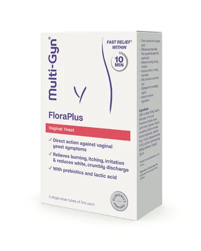 Multi-Gyn 5 aplikatora za rodnicu, za olakšavanje iritacija i peckanja, 5 ml