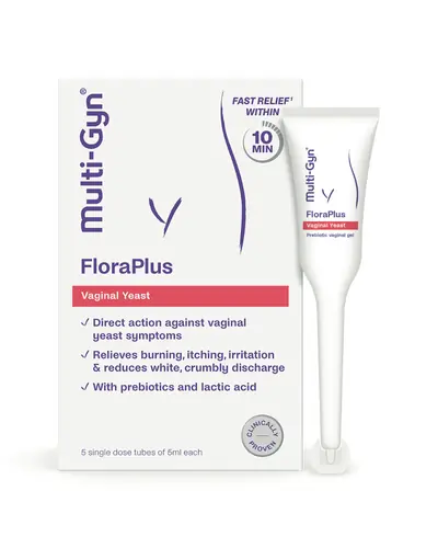 Multi-Gyn 5 aplikatora za rodnicu, za olakšavanje iritacija i peckanja, 5 ml