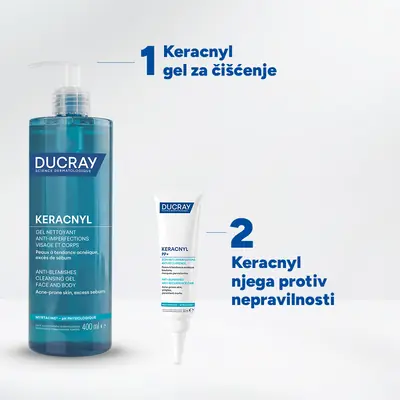 Ducray Keracnyl PP+ krema protiv nepravilnosti za kožu sklonu aknama