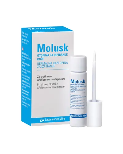 Molusk otopina za kožu