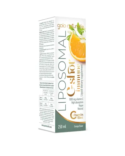 Vitamin C 1000 mg + cink liposomalni 250 ml