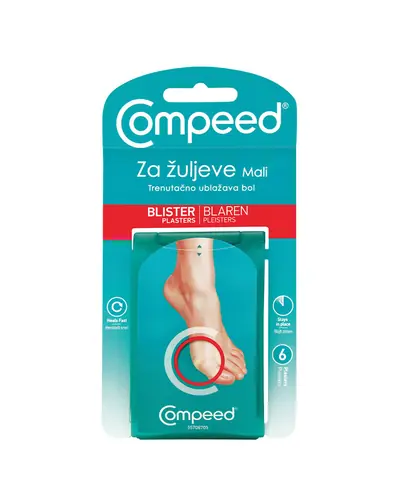 Compeed flaster za žuljeve mali, 6 flastera