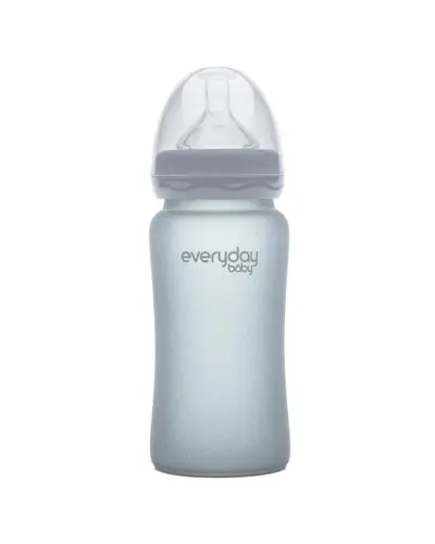 Everyday baby staklena bočica 240ml Healthy+, siva 1 komad