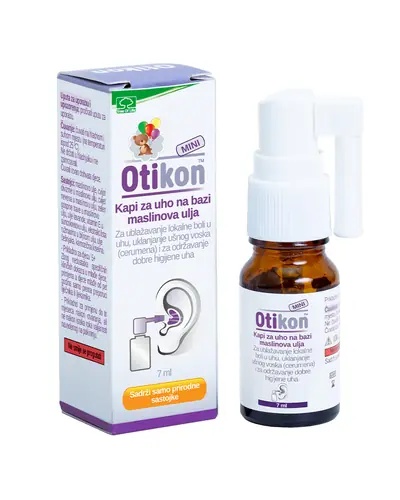 Otikon Mini kapi za uho na bazi maslinovog ulja