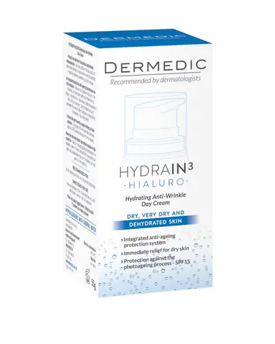 DERMEDIC HYDRAIN 3 hidratantna dnevna krema protiv bora 55 ml