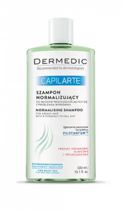DERMEDIC CAPILARTE šampon za masnu kosu sklonu ispadanju 300 ml