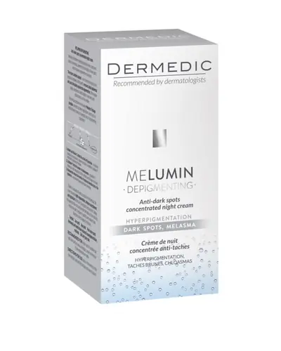 DERMEDIC MELUMIN koncentrirana noćna krema protiv tamnih mrlja 55 ml