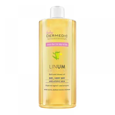 DERMEDIC LINUM  EMOLIENT Baby ulje za kupanje i tuširanje 500ml
