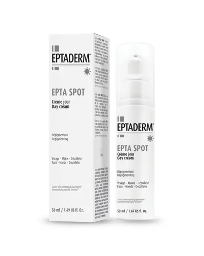 EPTA SPOT dnevna krema za lice, ruke i dekolte